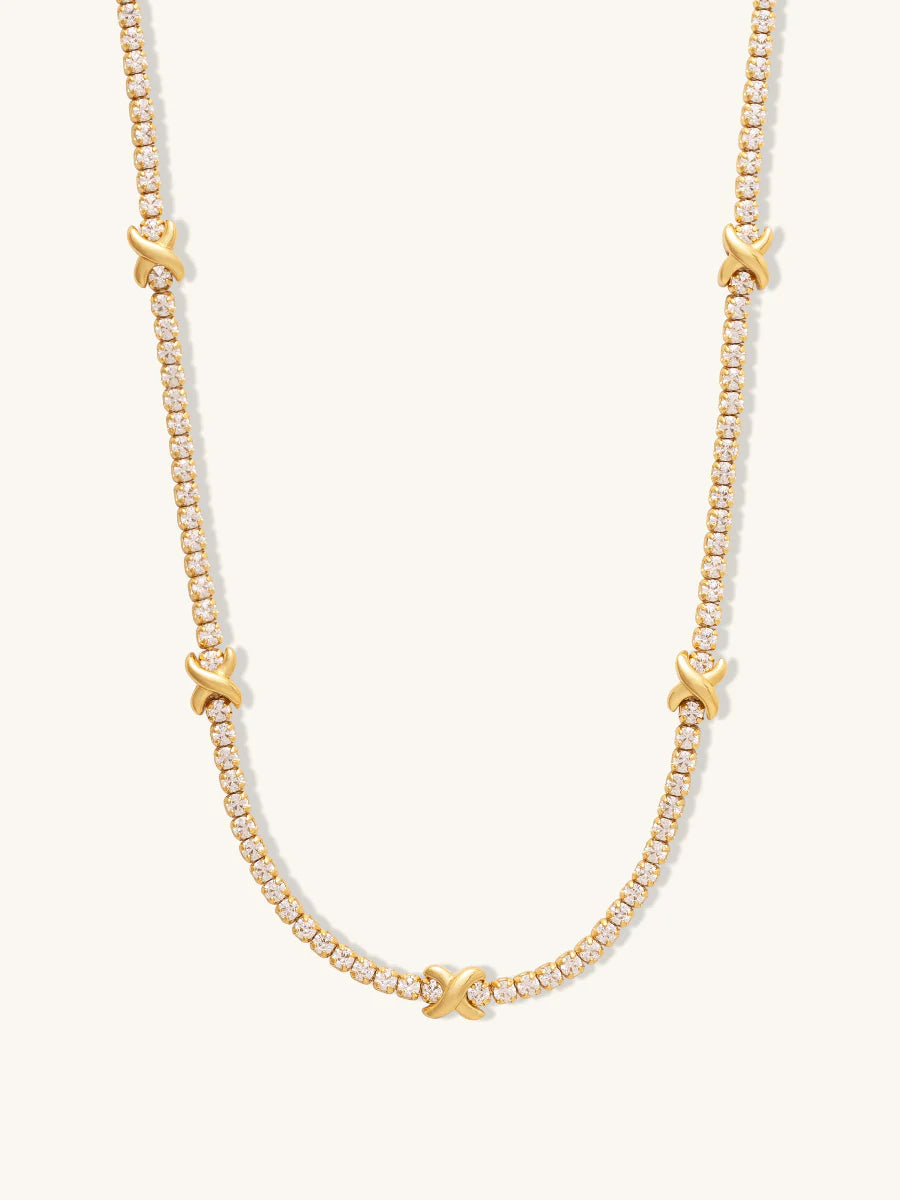 WCO 925 Petite Tennis Necklace