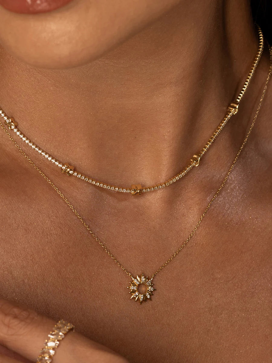 WCO 925 Petite Tennis Necklace