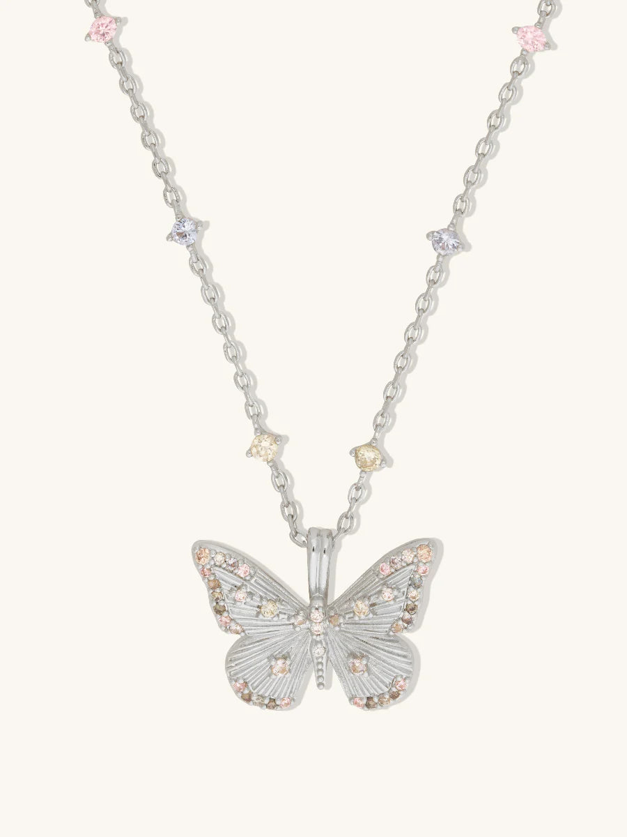 WCO Butterfly Necklace