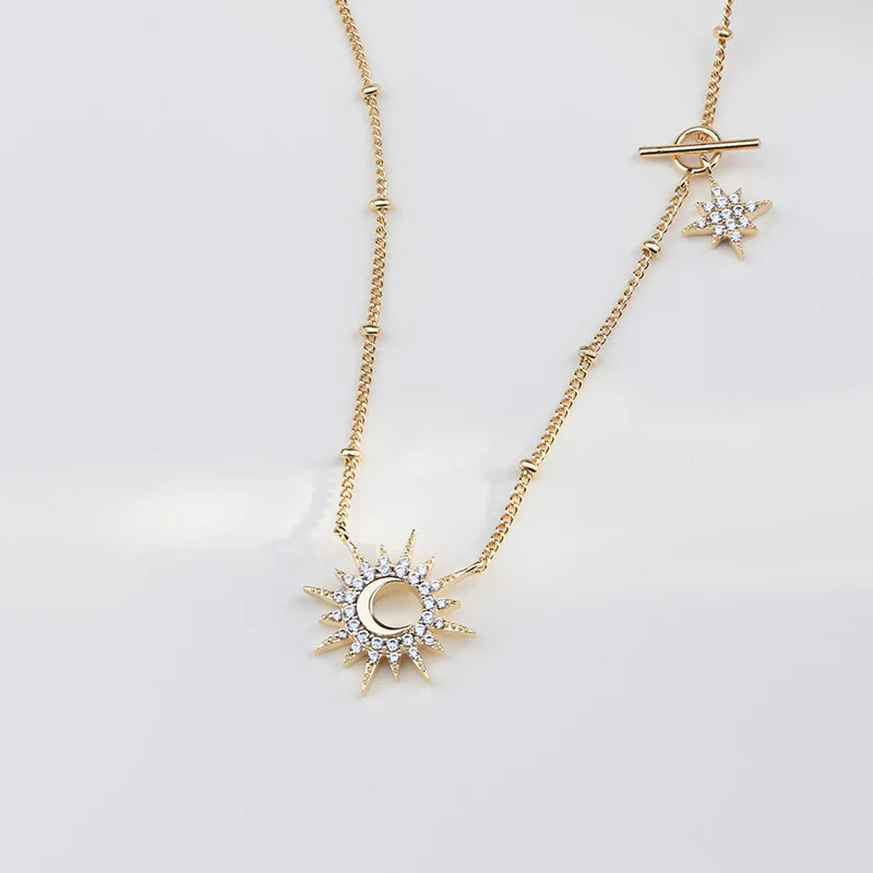 WCO Sunlit Crescent Necklace