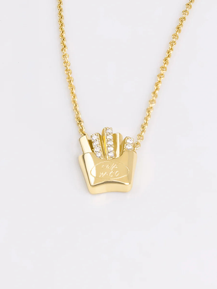 WCO Fries Necklace