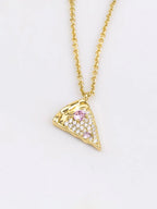 WCO Pizza Slice Necklace