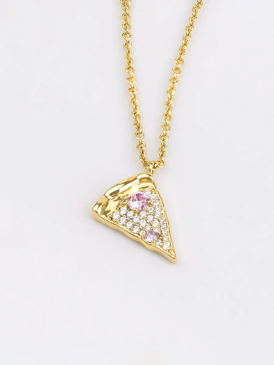 WCO Pizza Slice Necklace
