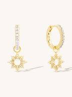 WCO Sunseeker Charm Huggie Earrings