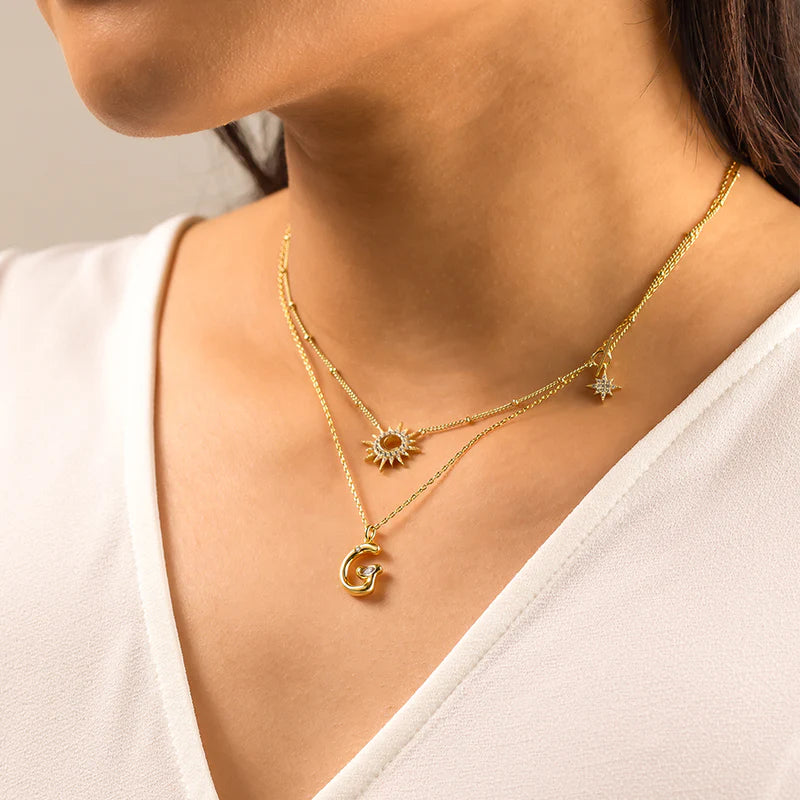 WCO Sunlit Crescent Necklace