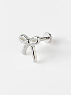 WCO Bow Flat Back Earrings