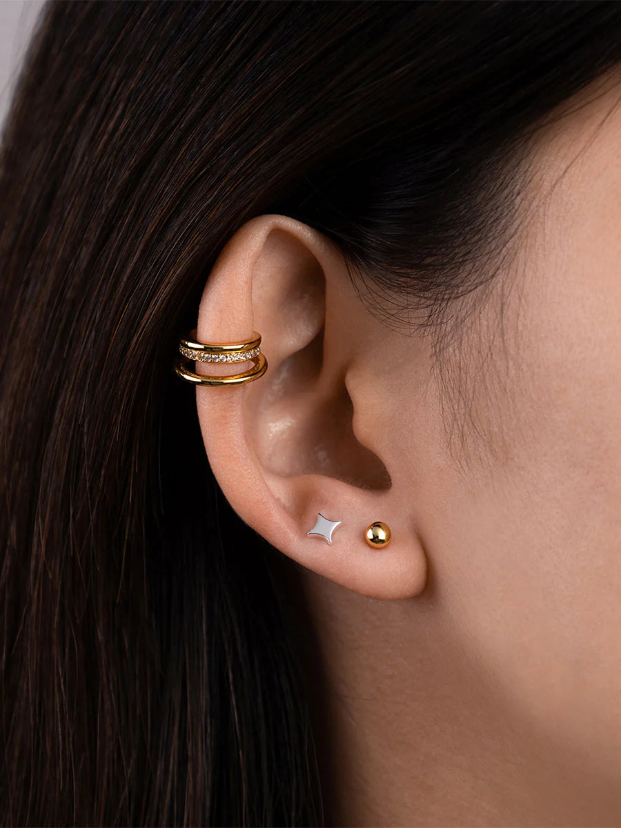 WCO Classic Flat Back Earring