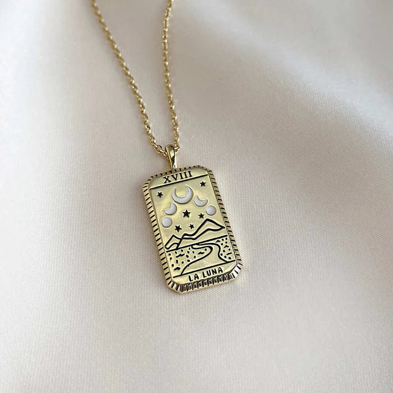 WCO La Luna Tarot Necklace