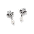 BRI Alcazar Amor Pearl Post Drop Earrings