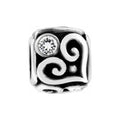 BRI Alcazar Heart Cube Bead