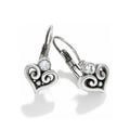 BRI Alcazar Heart Leverback Earrings
