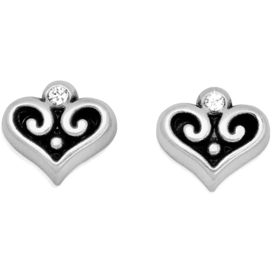 BRI Alcazar Heart Mini Post Earrings