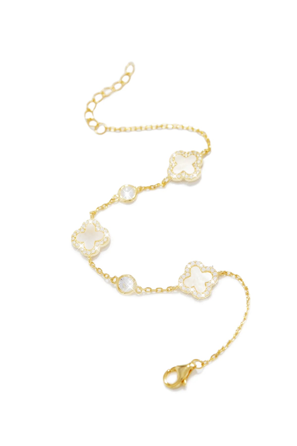 925 Clover Bracelet