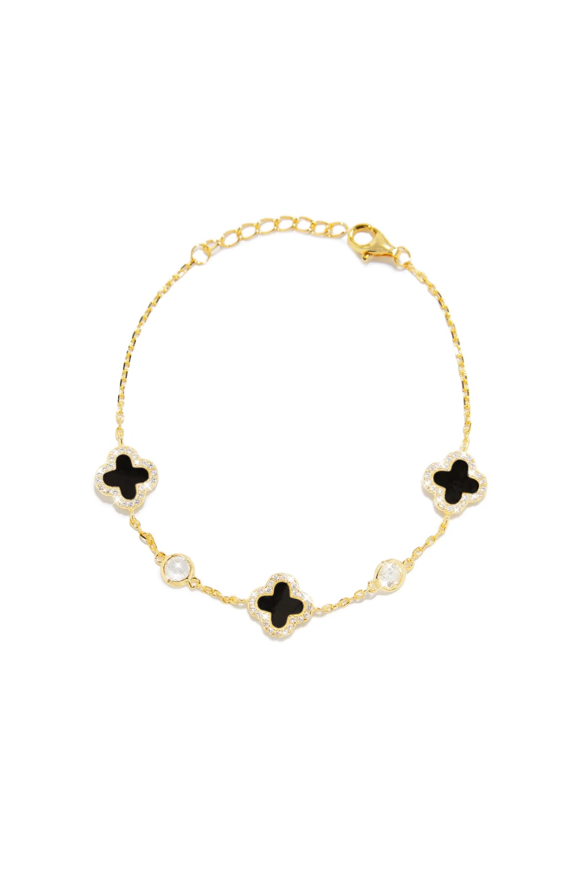 925 Clover Bracelet