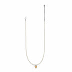 BRI Cascade Embrace Pearl Heart Necklace
