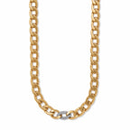BRI Cleo Pave Link Necklace