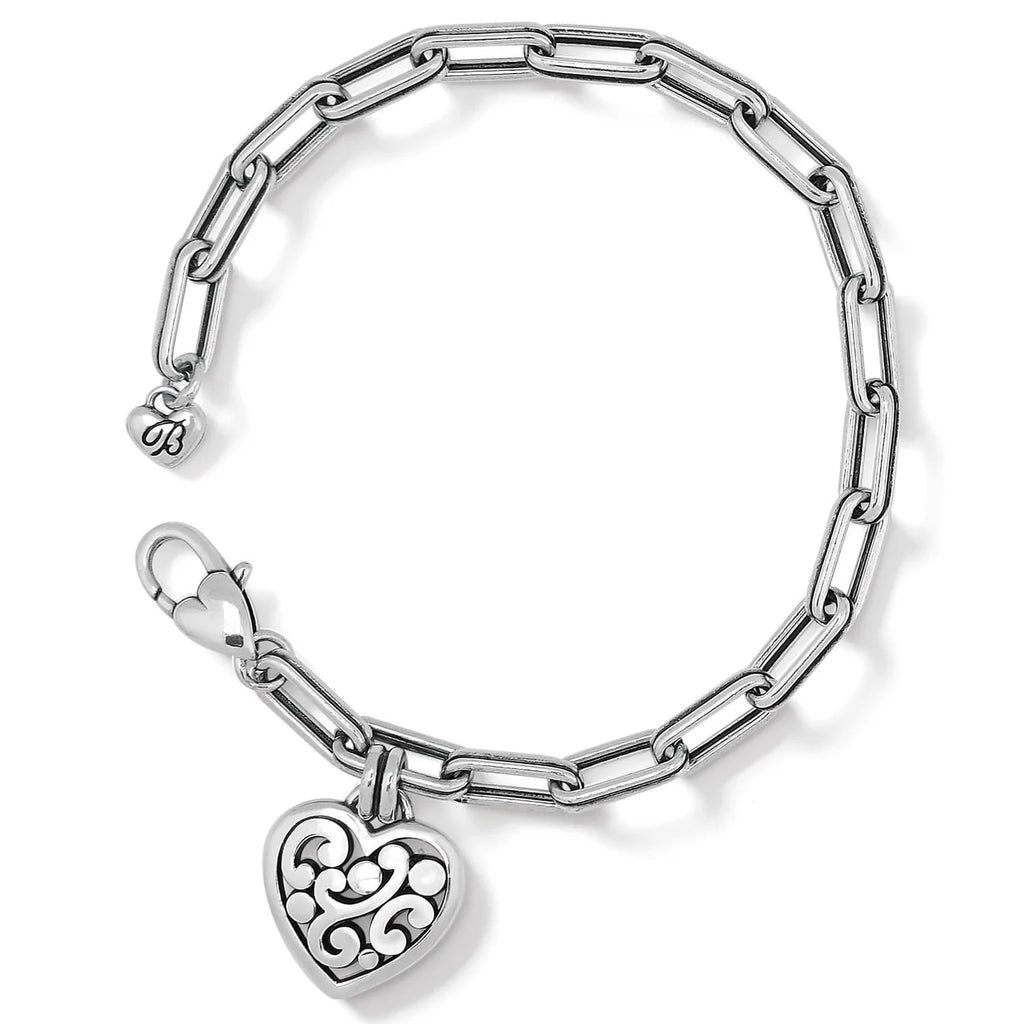 BRI Contempo Heart Link Bracelet