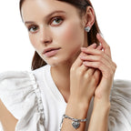 BRI Contempo Heart Link Bracelet