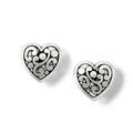 BRI Contempo Heart Post Earrings