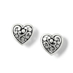 BRI Contempo Heart Post Earrings