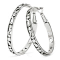 BRI Contempo Large Hoop Earrings