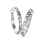 BRI Contempo Medium Hoop Earrings