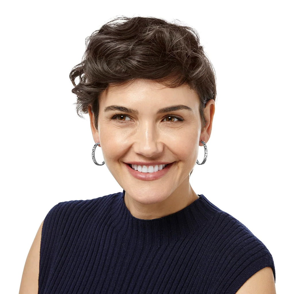 BRI Contempo Medium Hoop Earrings