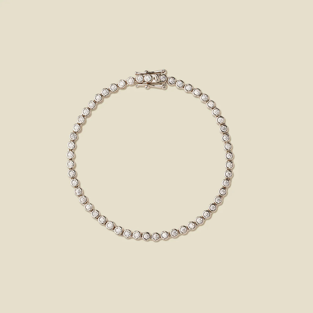 MBM CZ Poppy Tennis Bracelet