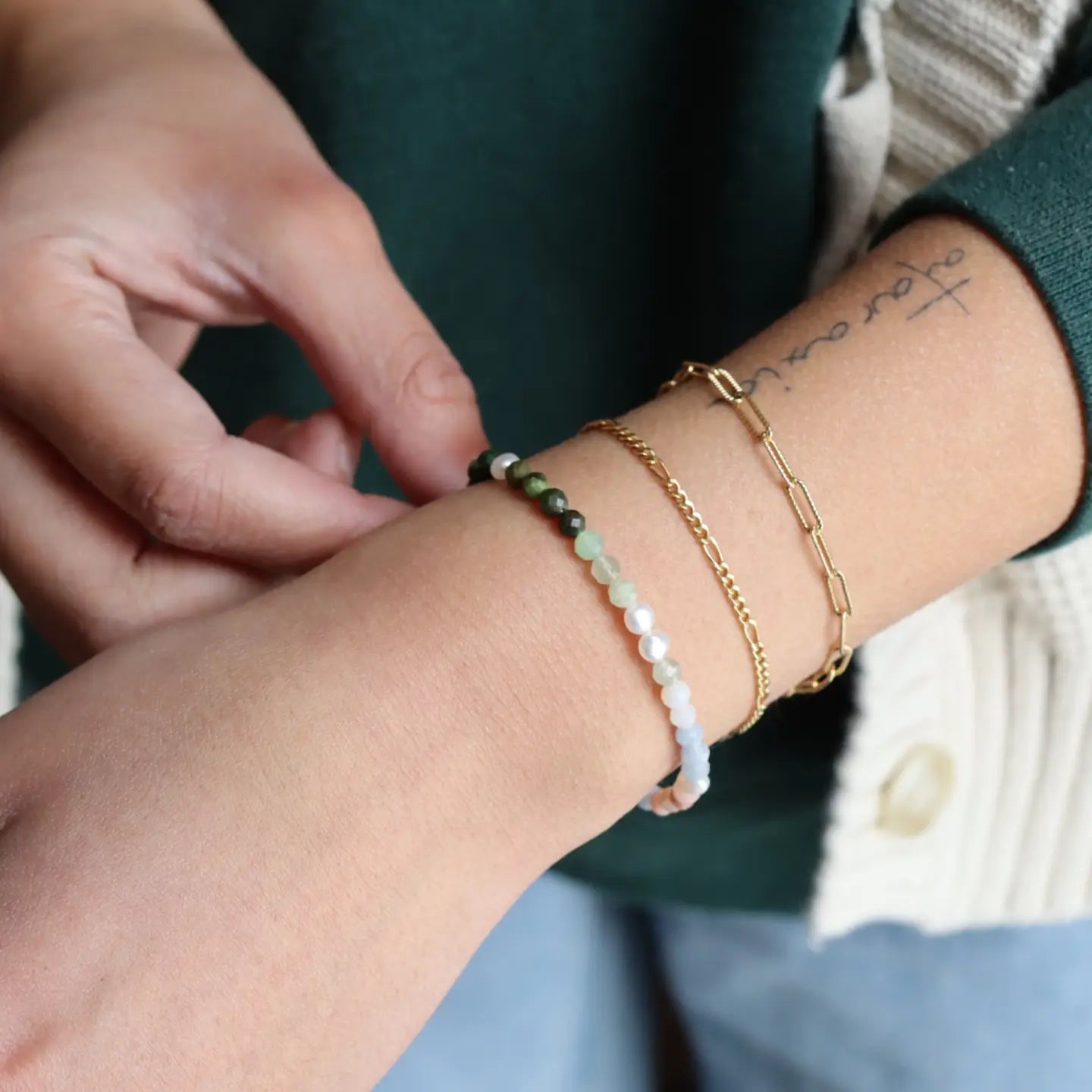 TKN Spring Green Bracelet
