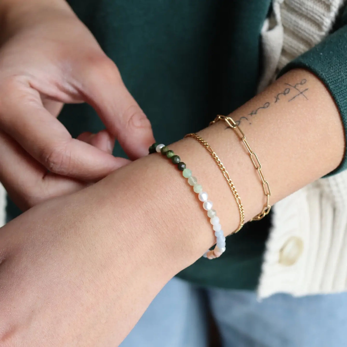 TKN Spring Green Bracelet