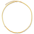 EV Avery Oval Herringbone Neckl