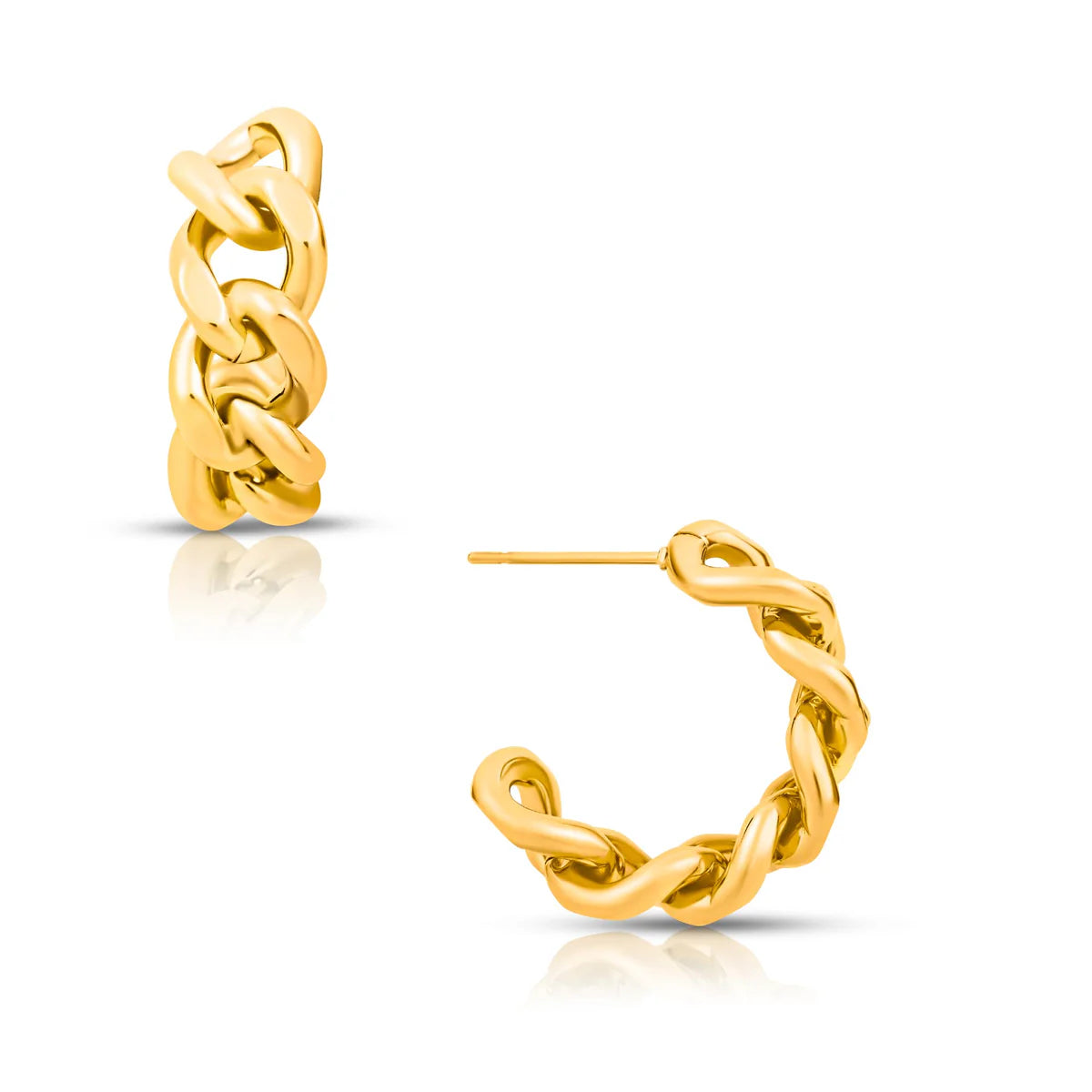 EV Braxton Chain Hoops