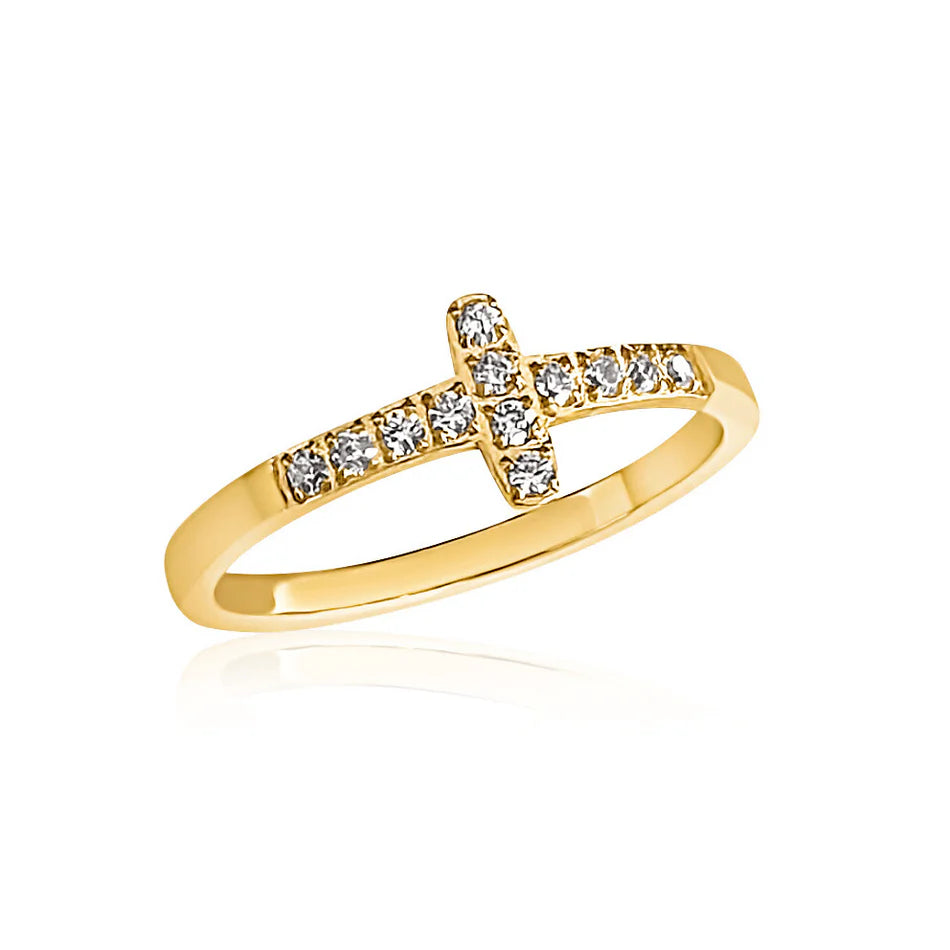 EV Brooks Sideways Cross Ring