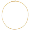 EV Calla Flat Rope Chain Necklace