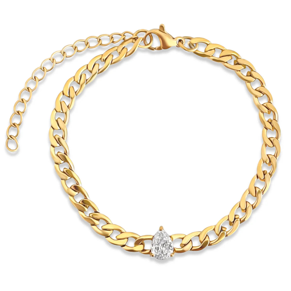 EV Skylar Pear Chain Bracelet