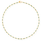 EV Evie Dainty Resin Beaded Necklace