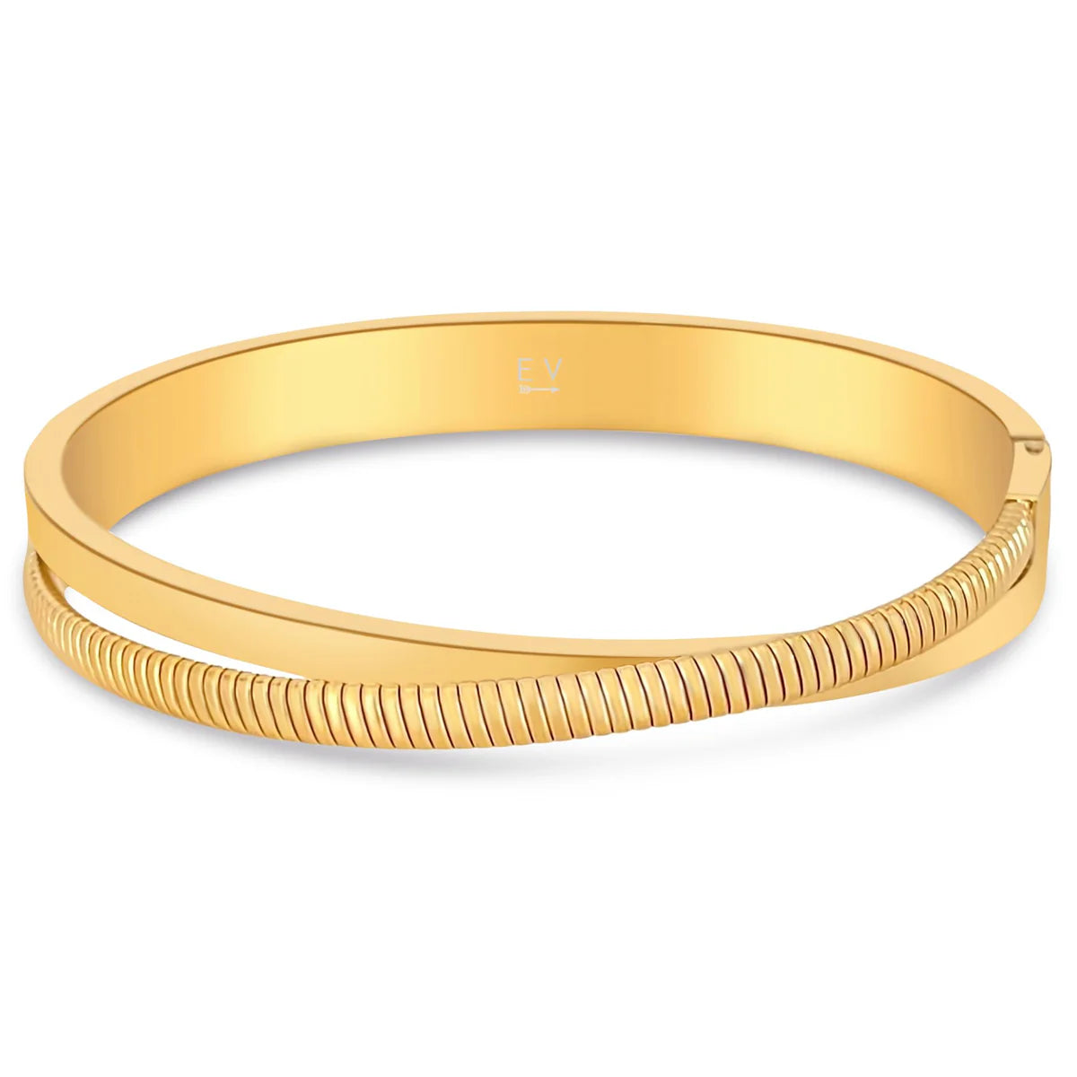 EV Halston Crossover Bangle Bracelet