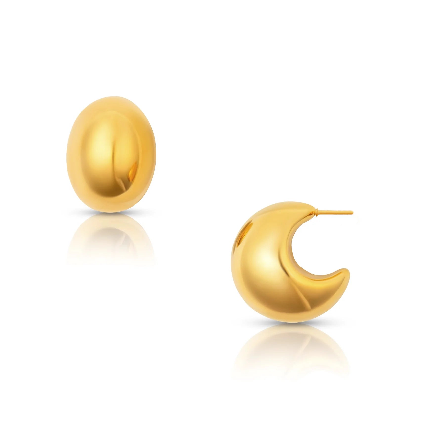 EV Kane Dome Drop Earrings