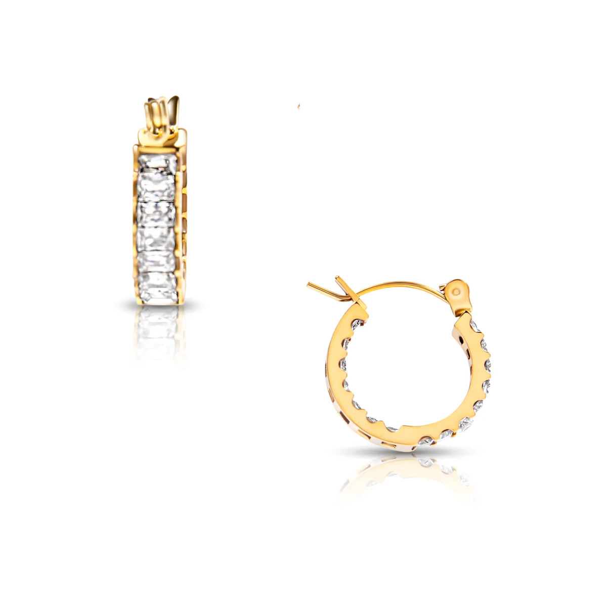 EV Lyndsay Huggie Hoop Earrings