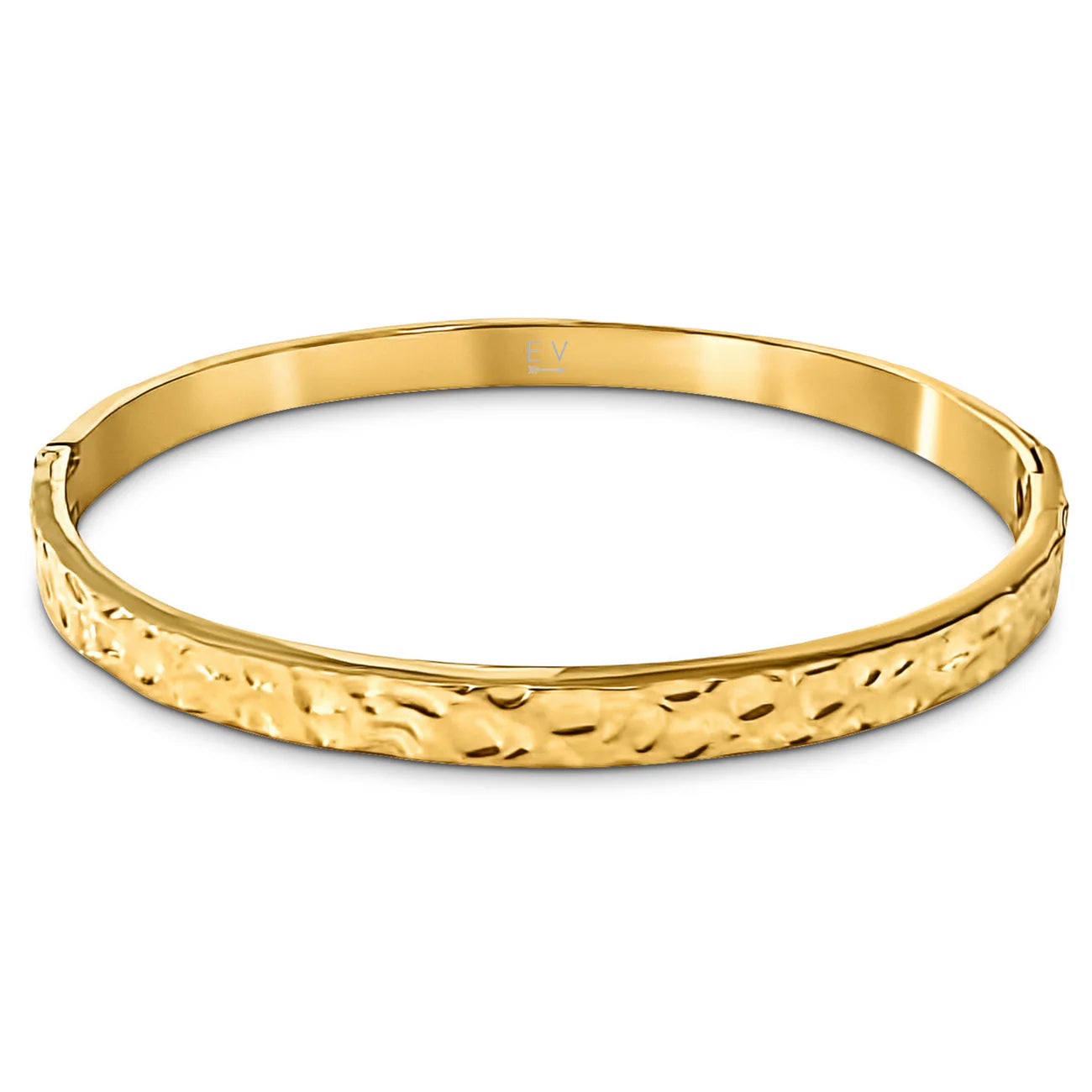 EV Maribel Hammered Bangle Bracelet