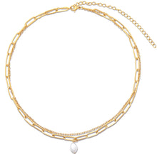 Load image into Gallery viewer, EV Renee Chain Pearl Choker

