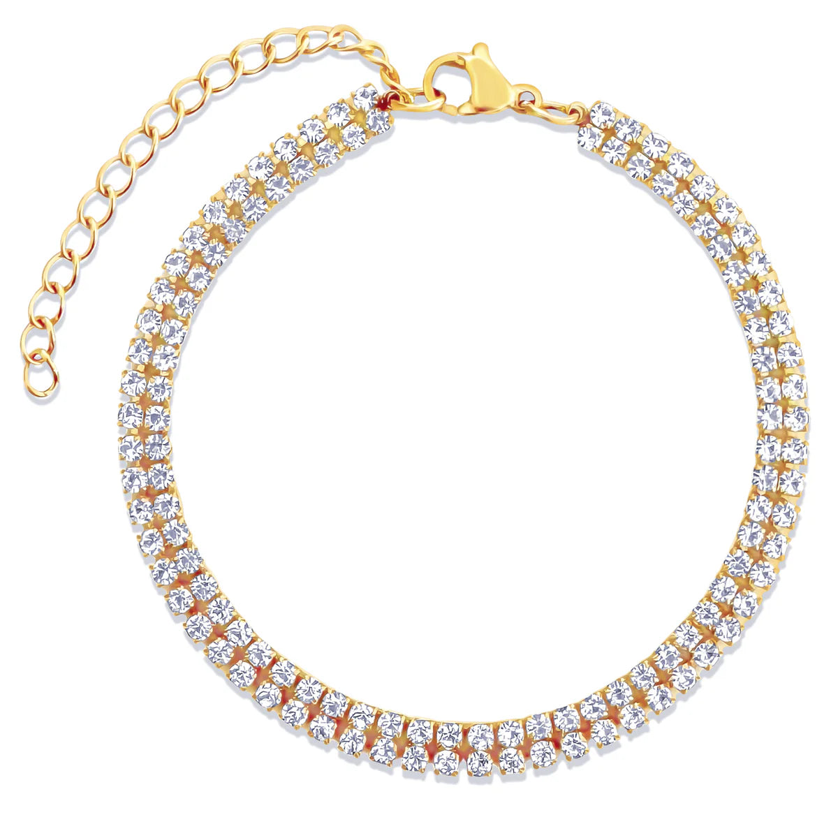 EV Rosie Double Tennis Chain Bracelet