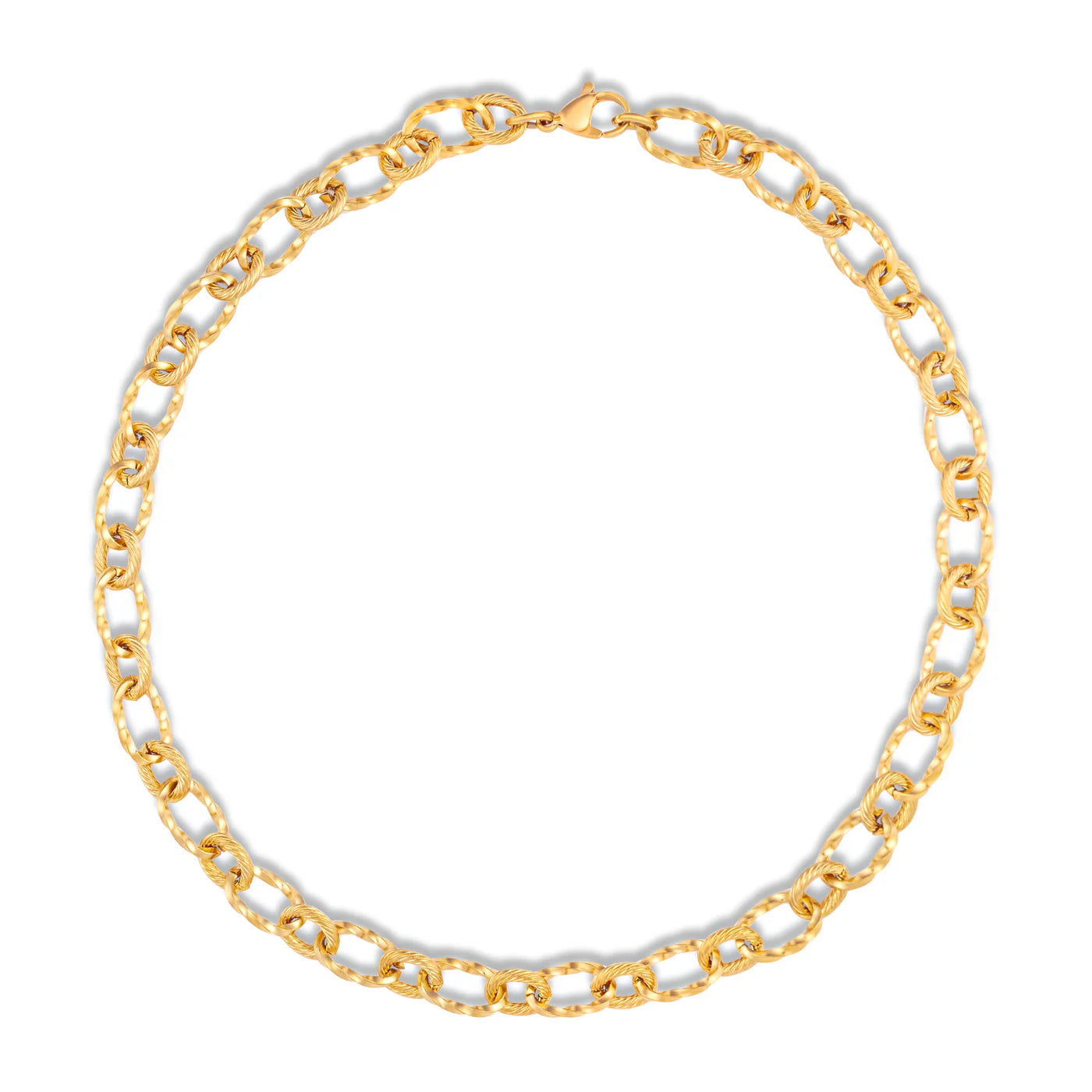 EV Tatum Textured Chain Choker