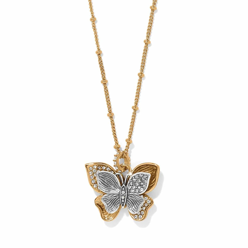 BRI Everbloom Flutter Pave Necklace