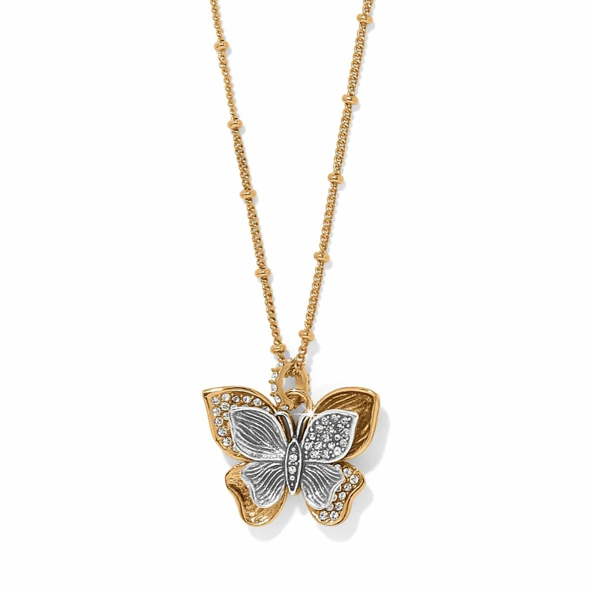 BRI Everbloom Flutter Pave Necklace