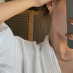 EV Evie Dainty Resin Beaded Necklace