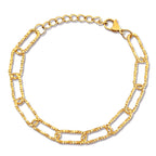 EV Fabiola Paper Clip Bracelet