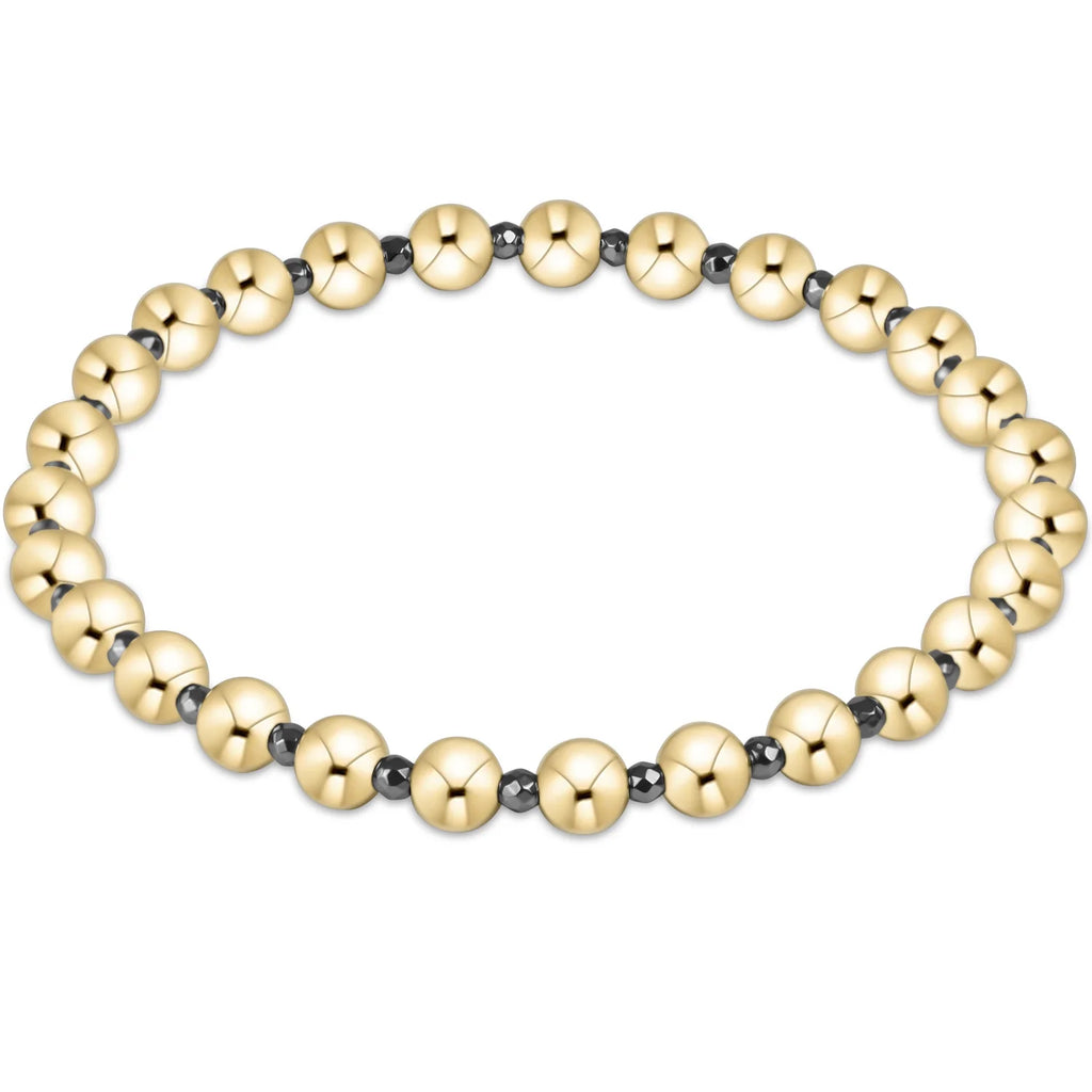 enewton Faceted Hematite Grateful Bracelet