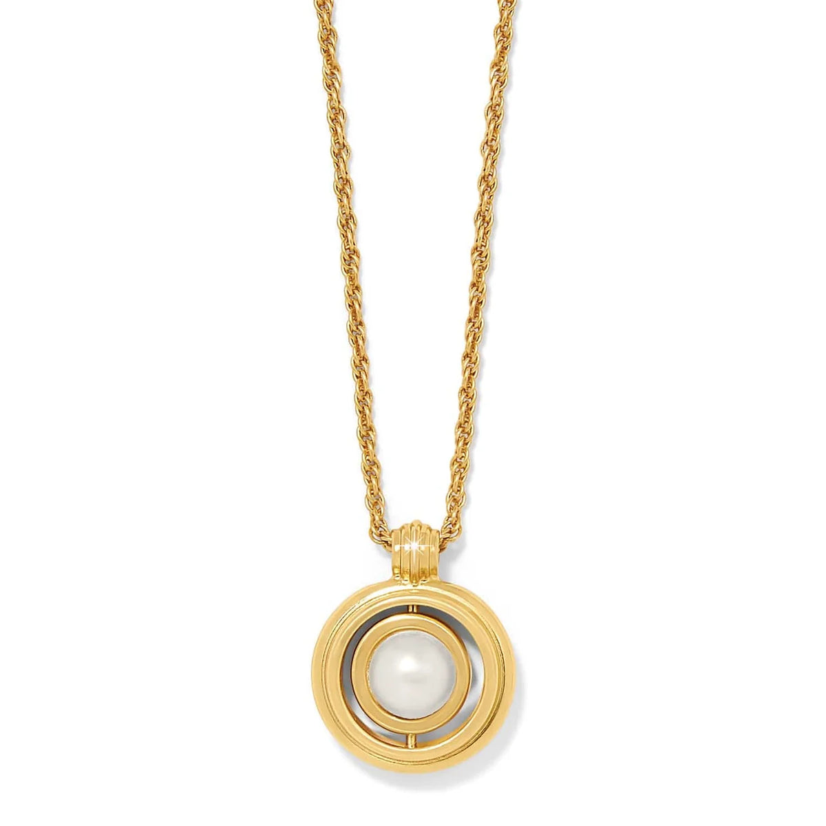 BRI Ferrara Deco Pearl Necklace