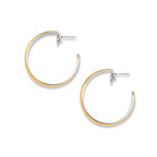 BRI Ferrara Entrata Moon Large Hoop Earrings